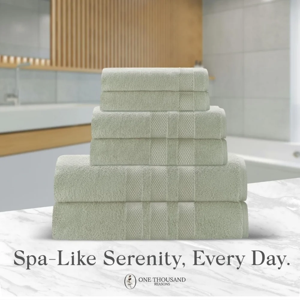 Zero Twist Bathroom Towels Ser
